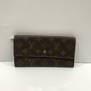 Louis Vuitton Sarah  Brown Monogram Wallet SkU 85422